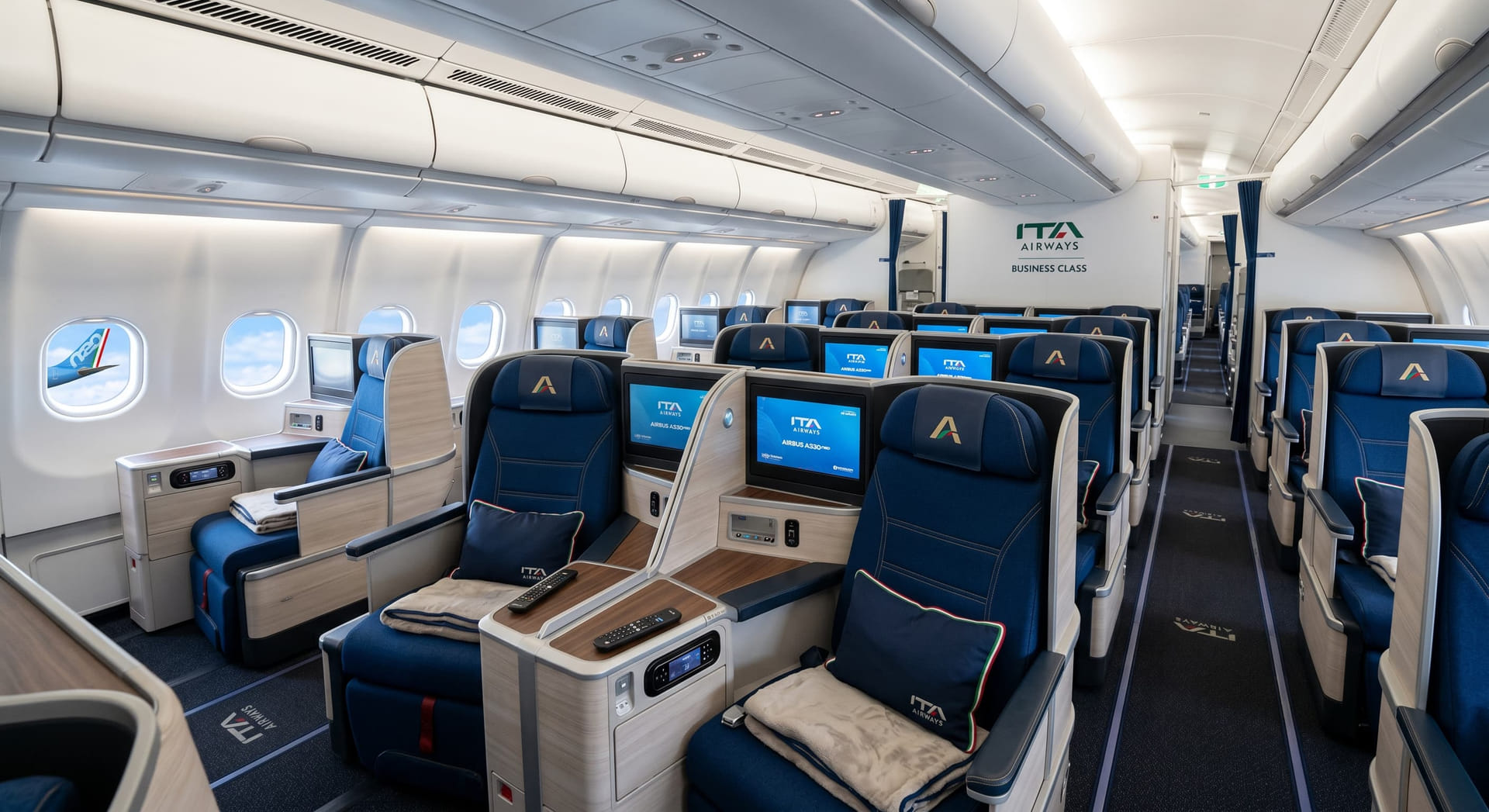 TA Airways Business Class Interieur A330neo